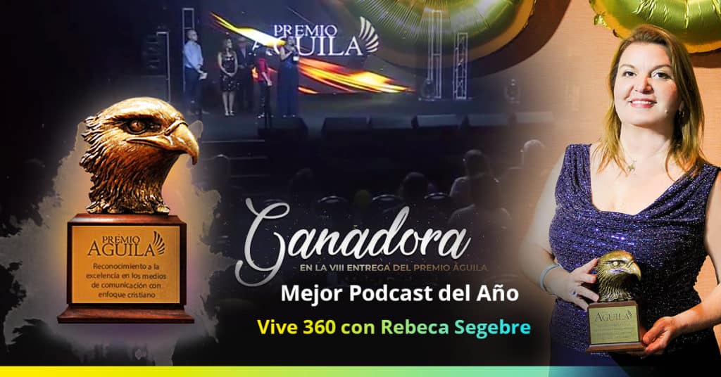 Rebeca Segebre ganadora el Premio Aguila en la categoria 
